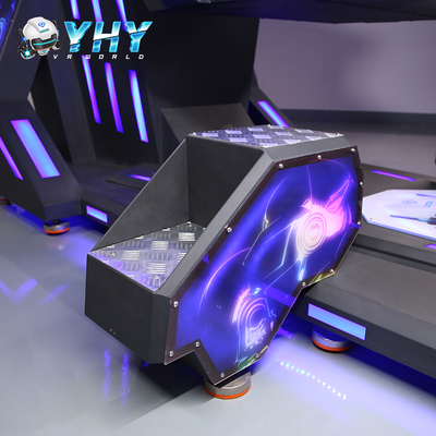 Εικονική Πραγματικότητα VR Flight Roller Coaster 360 Μοίρες Περιστροφής Προσομοιωτής 3-σε-1 Μηχανή Παιχνιδιών Πολλαπλών Λειτουργιών Εσωτερικό Θεματικό Πάρκο