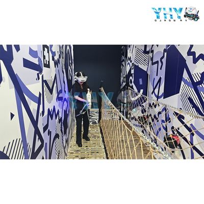 Ομαδικό παιχνίδι 8 παικτών VR Arena Free Roam VR Escape Room σε πάρτι