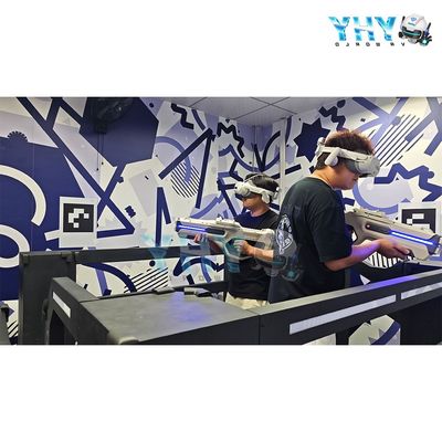 Escape Free Roam 9D Multiplayer Virtual Reality VR Shooting Arena Indoor 9D VR Set για εμπορικό κέντρο
