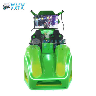 9D Καρέκλα Vr Cinema 2 Θέσεων Εικονικής Πραγματικότητας Παιχνίδια Vr Θεματικό Πάρκο Rides