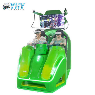 Σετ VR παιχνιδιού 2 θέσεων με εξομοιωτή εικονικής πραγματικότητας Roller Coaster Cinema