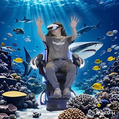 Εμπειρία Πτήσης Εικονικής Πραγματικότητας 9D Motion Simulator με Κάθισμα Μονής Θέσης 360 Μοιρών