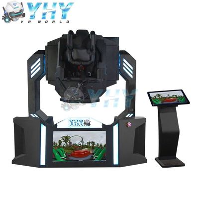 9D 720 VR Rotation Simulator 1 Seat Virtual Reality Flight Movement Game Machine for Amusement Park 