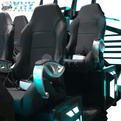 9D VR Cinema 6 Seats Dynamic Platform Simulator Arcade Game Shopping Mall Rental Earn Money