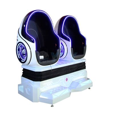 Υψηλής ποιότητας διπλός παίκτης Roller Coaster Simulator 9d Egg 9d Vr Cinema Κερδίστε χρήματα