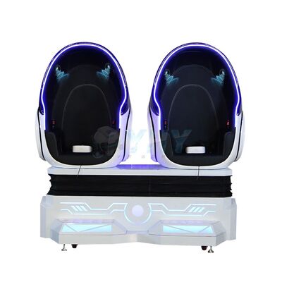 Υψηλής ποιότητας διπλός παίκτης Roller Coaster Simulator 9d Egg 9d Vr Cinema Κερδίστε χρήματα