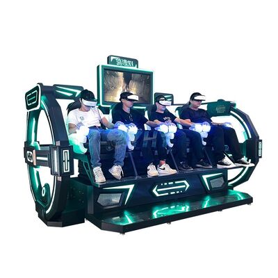 VR Theme Park VR Attraction Business Invest Opportunity 9D Virtual Reality Game Machine 4 Seats VR Cinema