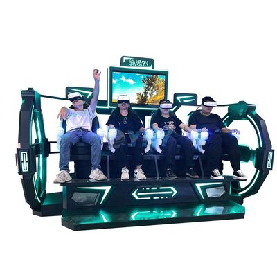 9D Vr Simulator 4 Θέσεων VR Cinema Roll Coaster Movie Games Simulator Game Machine
