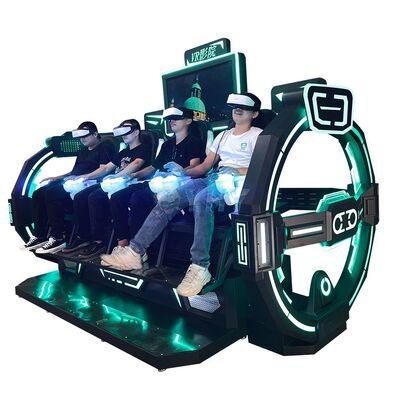 9D Vr Simulator 4 Θέσεων VR Cinema Roll Coaster Movie Games Simulator Game Machine