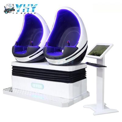 Double Seats Egg Chair 9D Cinema VR Thearter Virtual Reality Simulator Indoor Rides Shopping mall