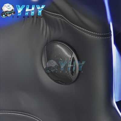 Εικονική Πραγματικότητα 9D Κινηματογράφος Παιχνιδιών 3DOF Δυναμική πλατφόρμα προσομοιωτής 2 θέσεων VR Egg Chair Machine Indoor Playground