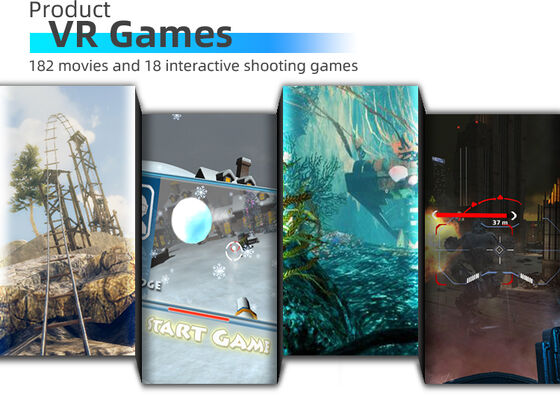 6 θέσεις 5D / 7D / 9D VR κινηματογραφικός προσομοιωτής κινηματογράφου Metal Arcade VR παιχνίδι μηχανή