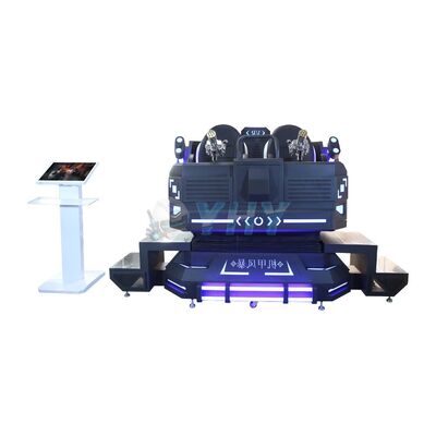 9D VR Cinema 2 καθίσματα 3D Motion Chair Virtual Reality Simulator Μηχανή προσομοιωτή παιχνιδιού