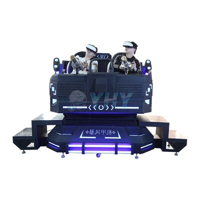 Εικονική Αληθινότητα 9D VR Πλατφόρμα εμπειρία παιχνίδι προσομοιωτή πυροβολισμού με 2 παίκτες για πώληση