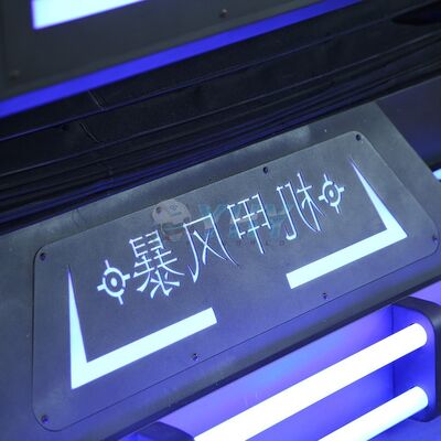 Mecha Warrior VR Cinema 9D 2 Παίκτης VR Cinema VR Παιχνιδιακό Μηχανικό με σχήμα πυροβολισμού Gatling