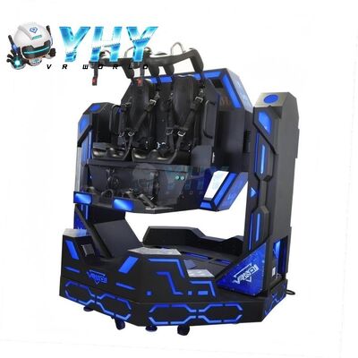 360 720 1080 Degree 9D Simulator Vr Roller Coaster Two Seats Games Machine Amusement Park Rides 