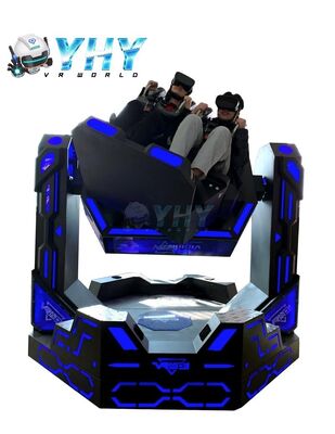 VR Simulator 9d 360 720 Rotations Dynamic 1080 Degree Roller Coaster Equipment Iron Warrior for Sale 