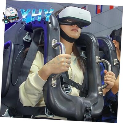 Τρενάκι του τρόμου 1080 μοιρών 9d Vr Simulator Περιστρεφόμενες διαδρομές 2 μηχανήματα παιχνιδιών καρέκλας Εικονική πραγματικότητα Εσωτερικό πάρκο παιχνιδιών