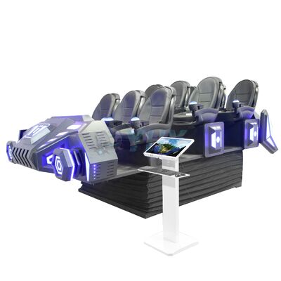 Νέο VR Cinema System Εικονική Πραγματικότητα 9d Cinema 9 Παίκτες 9d Vr Cinema Τιμή για το πάρκο διασκέδασης