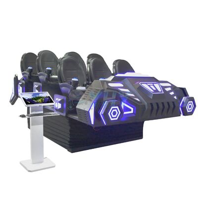Professional New Technology Virtual Reality 9D Cinema Seats Vr Dark Mars Vr 9D Cinema for 9 Seater Chair 360 Flight Simulator