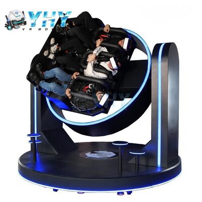 VR 360 Roller Coaster 3 Seats Simulator Εξομοιωτής Εικονικής Πραγματικότητας 360 Μοιρών με Πατενταρισμένο Σχεδιασμό