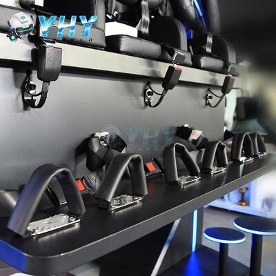 Τρεις παίκτες περιστροφή Μεγάλο μέγεθος Roller Coaster Εικονική πραγματικότητα παιχνίδι προσομοιωτή VR εξοπλισμό πάρκου διασκέδασης