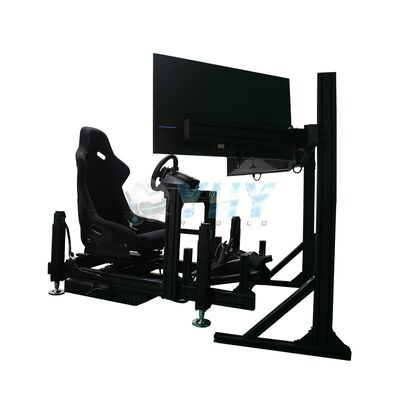 YHY 4DOF Πλατφόρμα Κίνησης Racing Simulator με 3 Οθόνες και Δομή από Κράμα Αλουμινίου για Εντυπωσιακή Εμπειρία Οδήγησης
