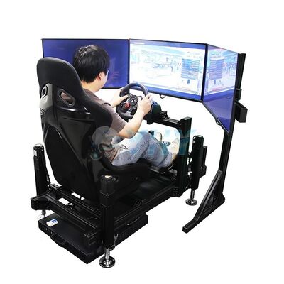 YHY 4DOF Πλατφόρμα Κίνησης Racing Simulator με 3 Οθόνες και Δομή από Κράμα Αλουμινίου για Εντυπωσιακή Εμπειρία Οδήγησης
