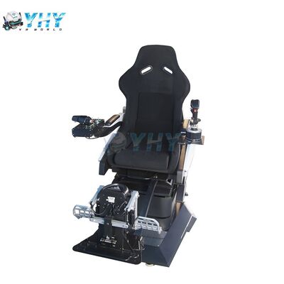 Προσομοιωτής πτήσης καρέκλας αλουμινίου, επαγγελματική μηχανή παιχνιδιού κίνησης πτήσης
