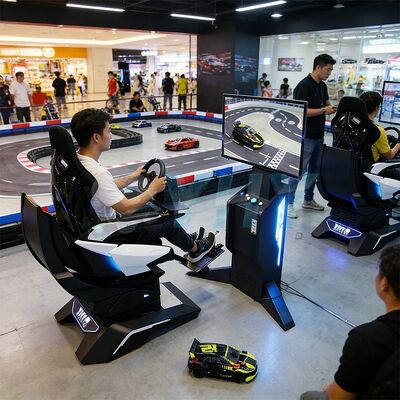 YHY VR Multiplayer AR Racing Simulator με προσαρμοσμένες πίστες αγώνων για ρεαλιστικό ανταγωνισμό