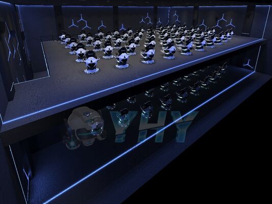 9D VR Δυναμικός Προσομοιωτής Κινηματογράφου Κίνησης Νέα Δυναμική Εμπειρία Περιστροφής 360 Πολλαπλών Ατόμων Παιχνίδι Προβολής Αξιοθέατα VR Κινηματογράφος