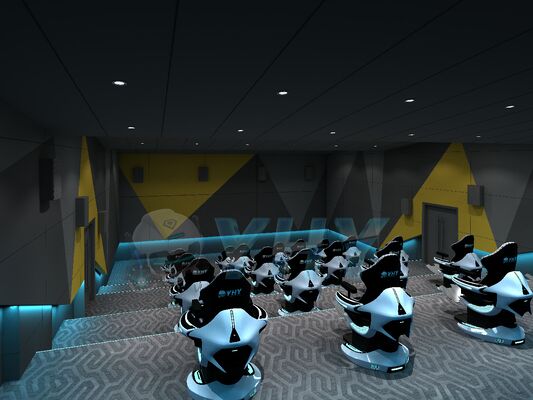 YHY Ultimate Crossing 2 9D VR Dynamic Cinema One-Stop Solutions με προσαρμοσμένη υποστήριξη πλατφόρμας κίνησης 3-DOF