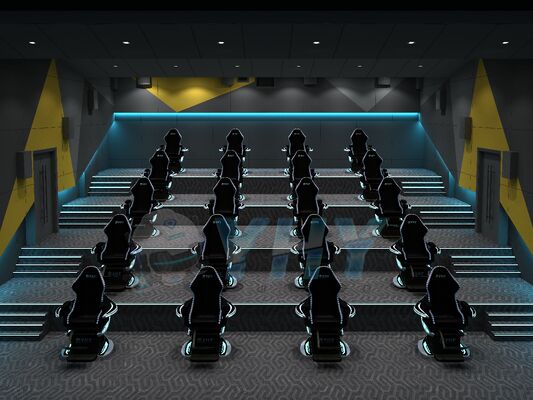 YHY Ultimate Crossing 2 9D VR Dynamic Cinema One-Stop Solutions με προσαρμοσμένη υποστήριξη πλατφόρμας κίνησης 3-DOF