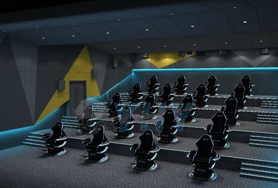YHY Ultimate Crossing 2 9D VR Dynamic Cinema One-Stop Solutions με προσαρμοσμένη υποστήριξη πλατφόρμας κίνησης 3-DOF