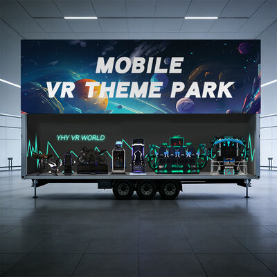 VR Ελκυστική Μηχανή Παιχνιδιού Μία στάση Κινητό VR Experience Center Λύση για φορτηγό ή κοντέινερ
