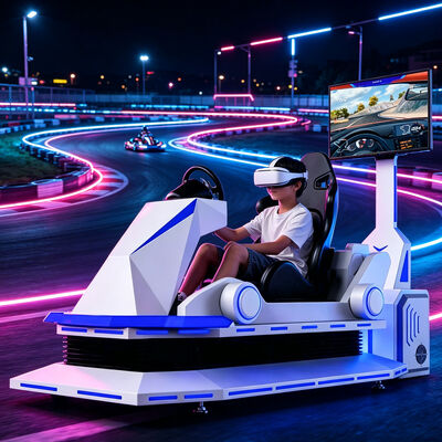 VR Indoor Racing Car Simulator Arcade Εικονική Πραγματικότητα Μηχανή Παιχνιδιών Ποδηλάτων