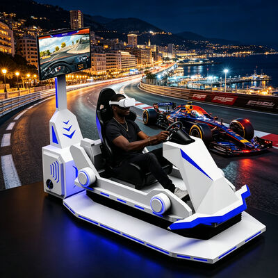 VR Indoor Racing Car Simulator Arcade Εικονική Πραγματικότητα Μηχανή Παιχνιδιών Ποδηλάτων