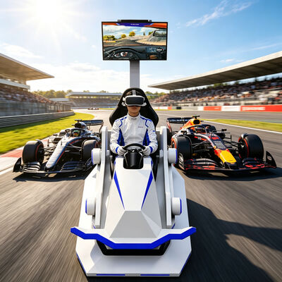 F1 Car Simulator Vr Πραγματικό Εικονικό Αμαξίδιο Racing Arcade Game Machine Motion Driving Simulator