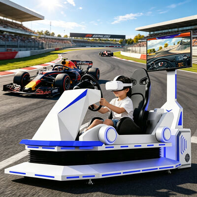 Ζεστή πώληση Indoor Dynamic VR 3 Dof Motion Πλατφόρμα αγωνιστικών αυτοκινήτων προσομοιωτής αυτοκινήτων εξοπλισμός αγωνιστικών παιχνιδιών
