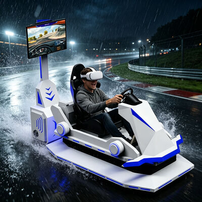 Γρήγορος αγώνας αυτοκινήτων F1 3 DOF 9D VR Racing Simulator Arcade Driving Simulator Indoor Metal Virtual Reality εξοπλισμός