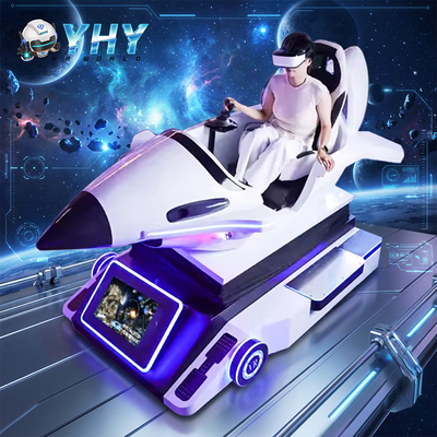 Μεγάλος 3D Dynamic Flight Simulator 9d VR Fighter Indoor Home Plastic PC Space Capsule Aircraft Εξοπλισμός παιχνιδιών Εμπορικά κέντρα