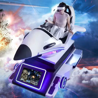 Νέο σχεδιασμό VR αεροπλάνο προσομοιωτή Immersive ιπτάμενο παιχνίδι Εικονικό προσομοιωτή πτήσης 9D VR μηχανή παιχνιδιού για εσωτερική διασκέδαση