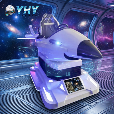 Νέο σχεδιασμό VR αεροπλάνο προσομοιωτή Immersive ιπτάμενο παιχνίδι Εικονικό προσομοιωτή πτήσης 9D VR μηχανή παιχνιδιού για εσωτερική διασκέδαση