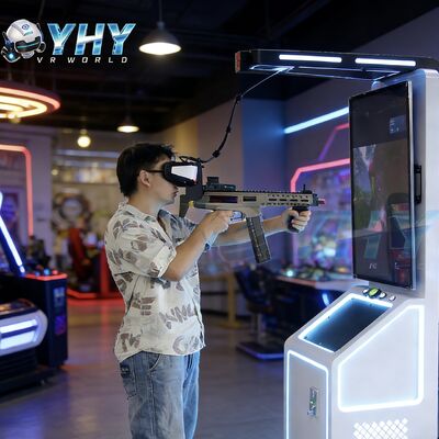 Μονόπαλος VR Διαδραστικό εξοπλισμό μάχης με όπλα Εικονική πραγματικότητα Μηχανή παιχνιδιού προσομοιωτής για το κέντρο παιχνιδιών διασκέδασης