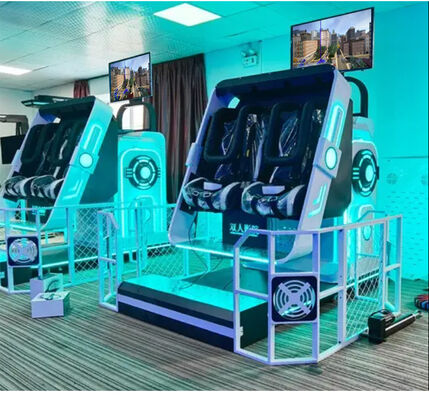 Ενδοσωματικό 9D VR Arcade Cinema Simulator 360 VR Game Machine για Δύο Παίκτες Χάλυβα Οικιακή χρήση VR MR εξοπλισμός