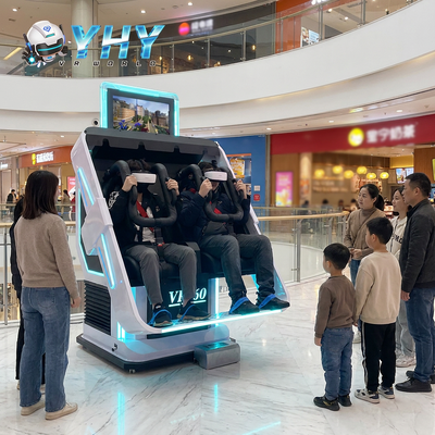 Ενδοσωματικό 9D VR Arcade Cinema Simulator 360 VR Game Machine για Δύο Παίκτες Χάλυβα Οικιακή χρήση VR MR εξοπλισμός