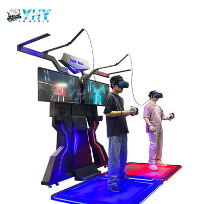 2 Παίκτες FPS VR Kat Walker Arcade Treadmill Machine 9D VR Simulator Πλατφόρμα Περπατήματος