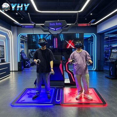 Vr Two Versus Motion-sensing Game Console Multiplayer Online Μεγάλη βολή Θόρυβος Σκοτεινό πεδίο μάχης Εμπειρία μουσείο Εξοπλισμός