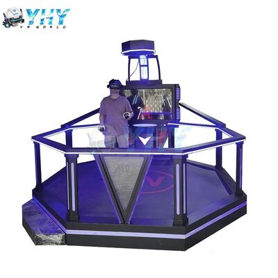 Μονόπαλος VR Arcade Ομάδες Παιχνίδια Μηχανή 9D Κυνήγι Shoot Free Walking VR Battle Simulator Πυροβόλο VR Arena