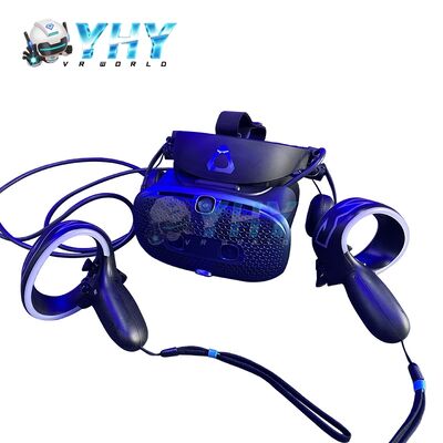 Εμπορικός Διαδραστικός Σταθμός Μάχης VR Γαλάζιο Φως Εντυπωσιακός Διαγωνισμός Διαδρομής Περισσόντων VR Arcade Machine VR Experience